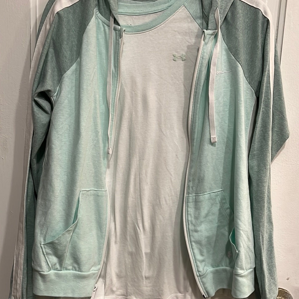 Under Armour ZipUp and Tee Set